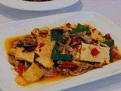 酸辣椒炒肉豆干-黔蘑菇四季餐厅(观山湖店)