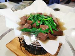 韭菜上汤猪红-乜都得港式茶楼(天贵路店)