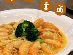 芝士意面罗氏虾-新世纪大酒楼·30年南海菜