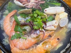 海鲜砂锅-万和春排骨砂锅米饭(湖北路店)
