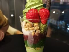 大芭菲-36抹茶·千层与鲜果茶(欢乐海岸店)