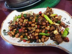 老干妈肥肠-王城醋血鸭老店