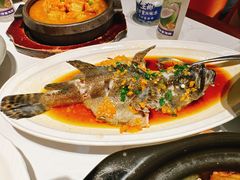 清蒸石斑鱼-不仔客海鲜·烧烤·270度海景餐厅(大东海店)