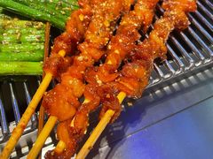 烤鸡皮-大成活海鲜烧烤龙虾(静安大融城店)
