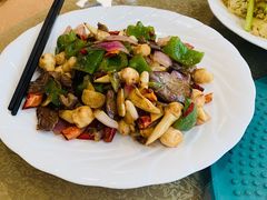 藕尖炒牛肉-品香菜馆(旗峰路中侨大厦店)