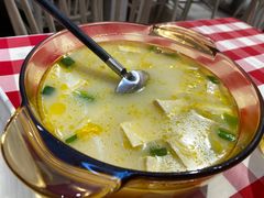 鸡汤小白菜炖豆腐-西贝(上海中心店)