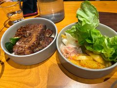 烤猪五花的配菜-SHAN山(前滩太古里店)