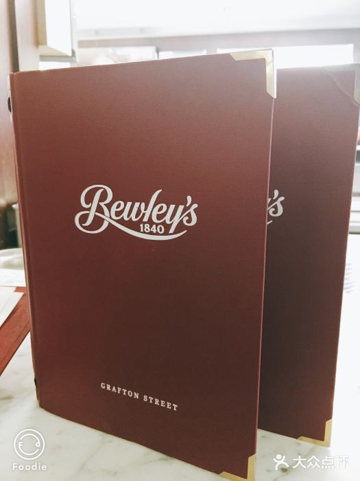 Bewley’s Oriental Cafe’s Ltd(Grafton Street)餐具摆设图片
