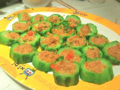 蒜蓉蒸丝瓜-桥东喜碧海鲜街(水东街店)