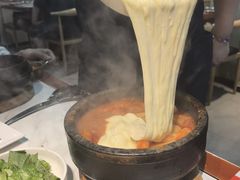 芝士瀑布年糕-六七八韩式烤肉·韩国料理(上杭路店)