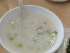 瑶柱肉沫菜心粥-多多旺港式茶餐厅(新区店)
