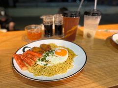 鸡翅炸柳三宝捞面套餐-明記茶餐廳(福田总店)