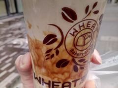 手炒黑糖脏脏茶-原麦世家(莱蒙店)