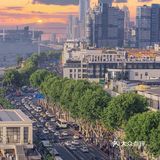 🌇来长江大桥看一场夕阳吧