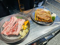 厚切黑猪五花（原味）-安又胖韩国烤肉(长宁龙之梦店)