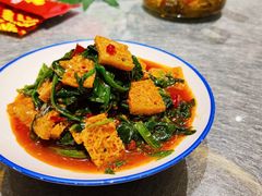 凉拌菠菜面筋-纳瓦新疆菜(银都店)