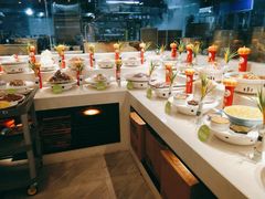 自助取餐区-有红鸡毛店·川菜(建设路店)