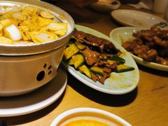 干锅千叶豆腐-吕氏疙瘩汤·海鲜新鲁菜(凯德mall新都心店)