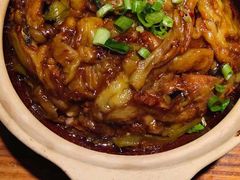 鱼香茄子煲-千日贺茶餐厅(开发区安盛店)