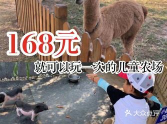 168元就可以玩一次的儿童农场