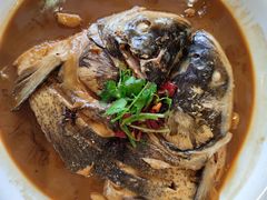 垮炖胖鱼头泡饼-大碗居·烤鸭·鱼头泡饼(天坛东门店)