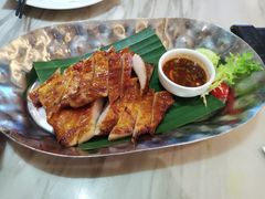 炭烧猪颈肉-星洲小聚·东南亚菜(中航城君尚店)