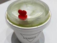 抹茶拿铁-Manner Coffee(万象食家店)
