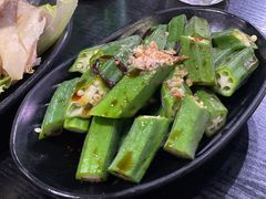 白灼秋葵-绿柠食堂(北外滩店)
