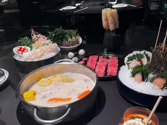 澳门鸡脚猪骨煲（小）-官也街澳门火锅(新源里店)
