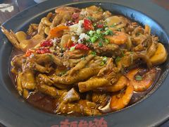 明虾鸡爪-煲得鲜·桐乡煲·小龙虾(万达店)
