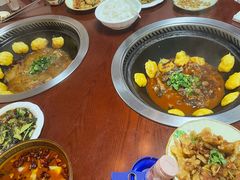 锅包肉-柴火东北铁锅炖(鲁班店)