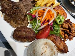 宫廷烤肉拼盘-伊斯坦布尔土耳其清真咖啡餐厅