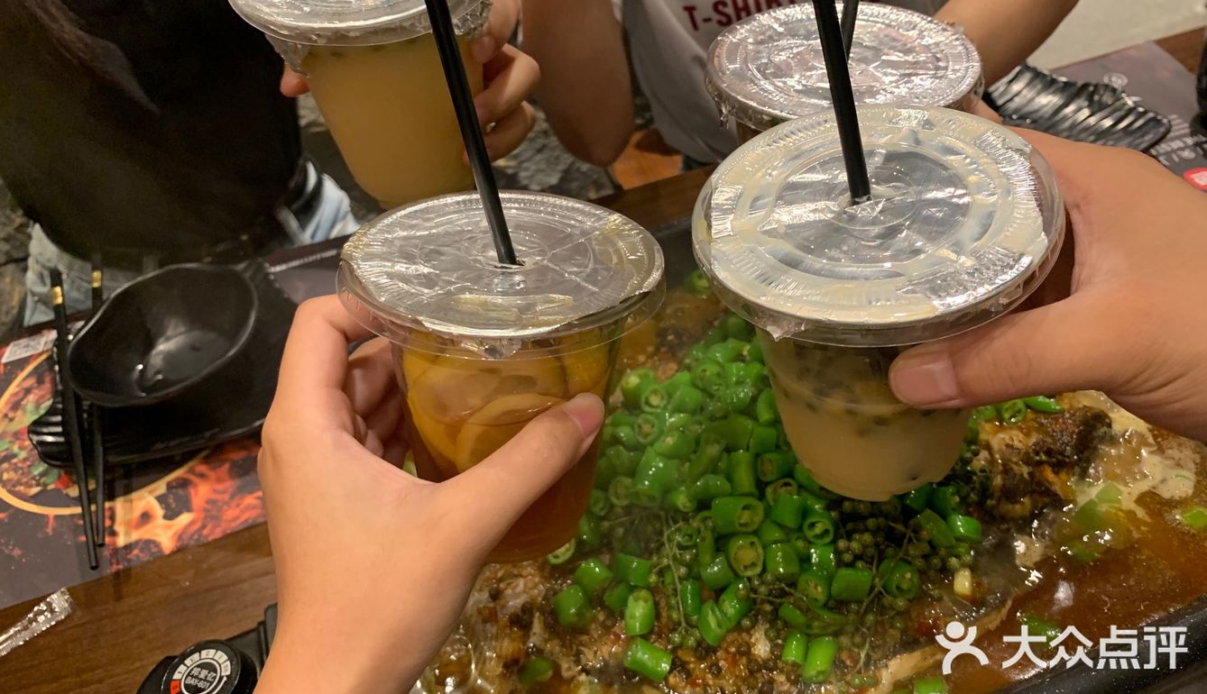 山川原野(大浪店)菜品:点了鲜椒麻味的凌波鱼