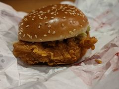 香辣鸡腿堡-肯德基(黎阳映像店)