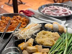 素菜拼盘-英雄故事地摊烤肉(马驹桥店)