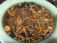 麻香鸭血肥肠-绿茶餐厅(蓝色港湾店)