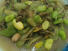 雪菜蚕豆炒丝瓜-绍兴名菜馆(可乐路店)