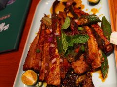 烤魔鬼鱼-马来西亚肉骨茶汤·招牌螃蟹·烧鸡·呷喱吧吧(海上世界店)