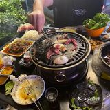 烧烤一条GAI  环境： 在康康谷偏里面些
