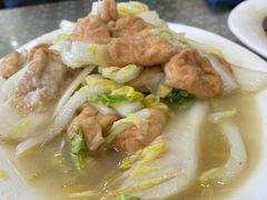 面筋扒白菜-悦宾饭馆(翠花胡同店)