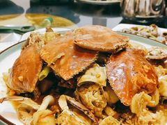 梭子蟹炒年糕-501號台州海鲜餐厅(海创园店)