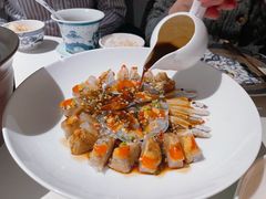 红膏炝蟹-钱塘花园·宁波菜