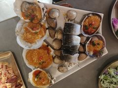 -围炉肉舍•炭烤活鳗•丹东海鲜烤肉(步行街店)