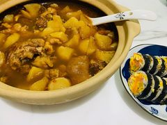甜玉米肉松紫菜包饭-胤韩紫菜包饭·炸鸡·拌饭(宋家庄店)