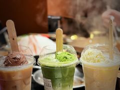 抹茶拿铁冰淇淋-色響火锅(恒隆广场店)