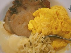 炒蛋芝士捞面-深仔记茶餐厅(亚士厘道店)