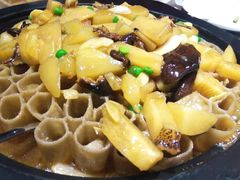 灰蘑莜面窝窝-锦绣金山人家(友谊店)