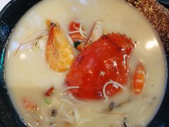膏蟹汤面-十面欢腾·海鲜面·台式Bistro(长乐路店)