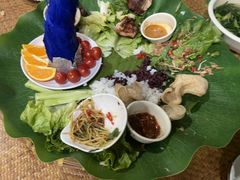 -沐毫傣泐云南菜孔雀宴•手抓饭傣味烧烤(曼听店)