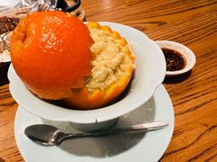 蟹黄蛋酿橙-新白鹿餐厅(百联中环店)